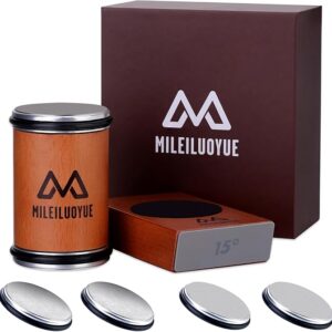 Knife Sharpener Tool Rolling Knife Sharpener Kit, Ceramic Disc Sharpeners Are Used,15°&20° Magnetic Inclination Angles Making Sharpening Easier,for Gift Teachers’ Day Thanksgiving, Christmas